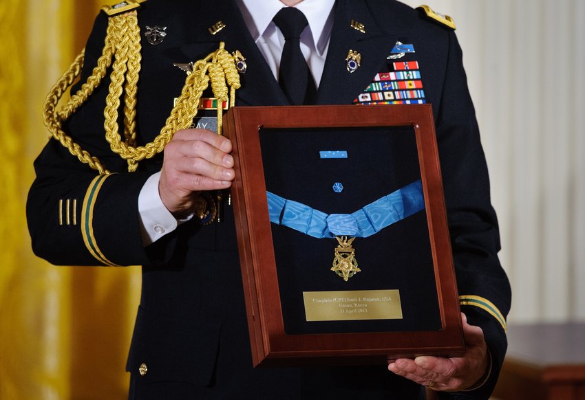 U.S. medal of honor award ceremony in 2013