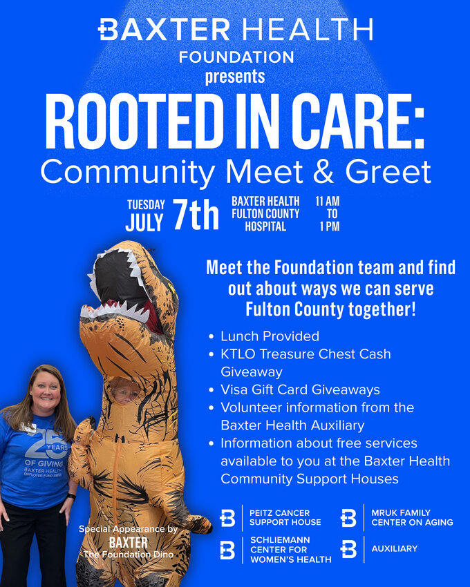 Baxter Health Foundation sets Fulton Co. Hospital meet-and-greet