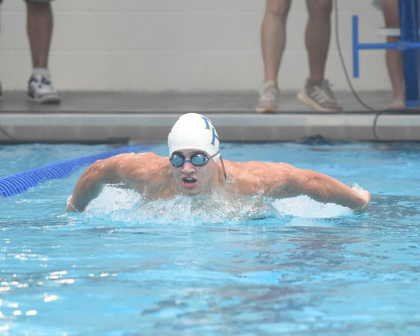Hurricanes defeat Harrison in historic home swim meet
