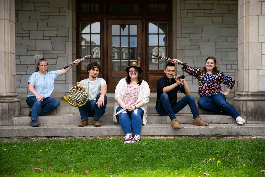 Hawksbill Winds, shown, is one of three student ensembles that are part of the&nbsp;University of Arkansas Student Chamber Music Tour. The tour has set a performance for&nbsp;6 p.m. Tuesday at James A. Gaston Visitor Center at Bull Shoals-White River State Park in Bull Shoals.&nbsp;   Submitted Photo