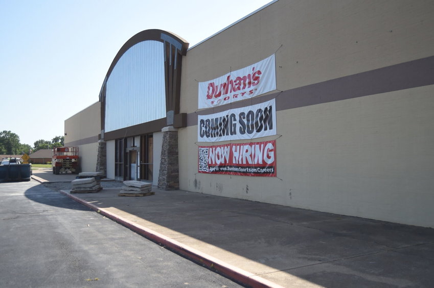 Dunham's Sports was recently granted a building permit to remodel 62,000 square feet of retail space located at 759 Highway 62 B in Mountain Home.   Scott Liles/The Baxter Bulletin