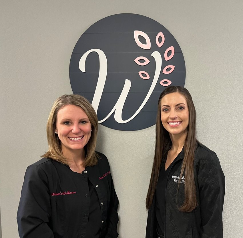 Lara May DNP, NP-C (left), and Amanda Whitaker PNP-C of Women&rsquo;s Wellness, specialize in primary and gynecological care for women. Along with regular medical exams and screening, the pair also work with Botox and fillers. They are located at Hwy. 5 N., Ste. 10 in Mountain Home. For more information, call (870) 232-0900.   Helen Mansfield/The Baxter Bulletin