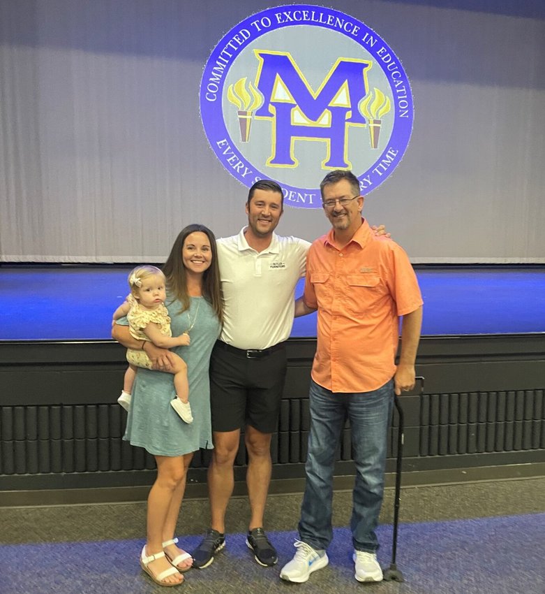 Taylor receives annual Butler Furniture teacher shopping spree Baxter