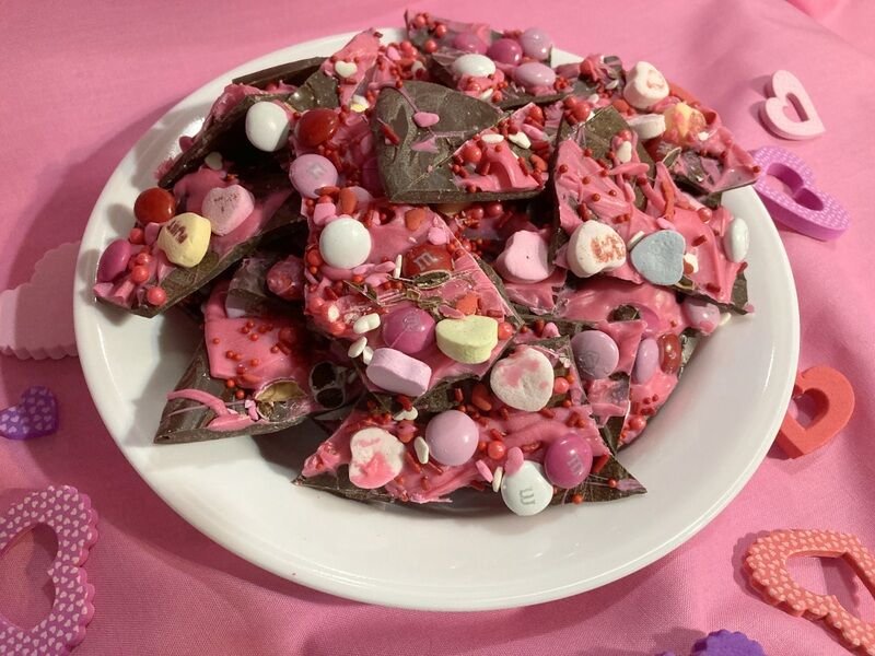 Easy-to-make Valentine Bark is a fun, sweet treat for any Valentine.   Linda Masters/Baxter Bulletin