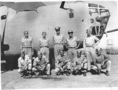 A photograph of the 10 airmen who made up the crew of the &ldquo;Kate Smith.&rdquo; The B-24 Liberator bomber never returned from its mission on Aug. 1, 1943, as part of &ldquo;Operation Tidal Wave&rdquo; over Romania during World War II.   Submitted&nbsp;Photo