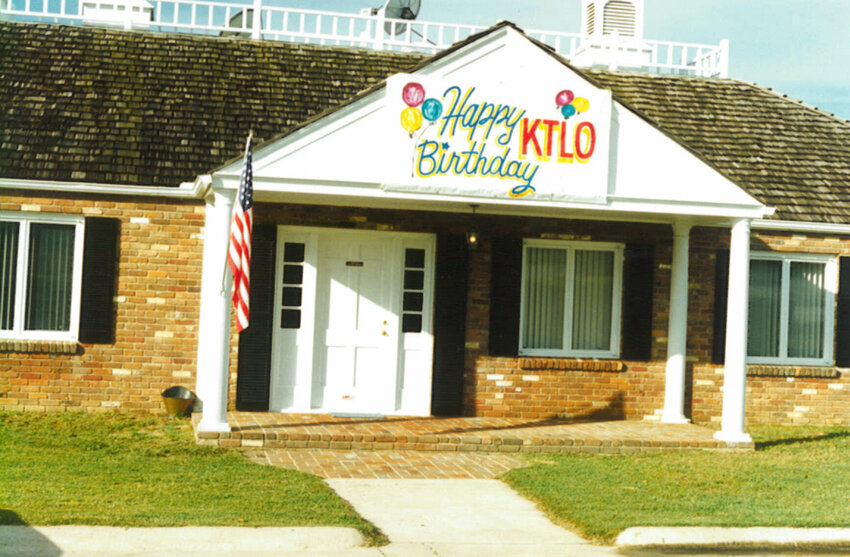 KTLO's studios in Mountain Home are located at 620 AR Hwy. 5 N. This photo shows the station during it's 50th birthday celebration in 2003.   Photo Courtesy of KTLO Radio