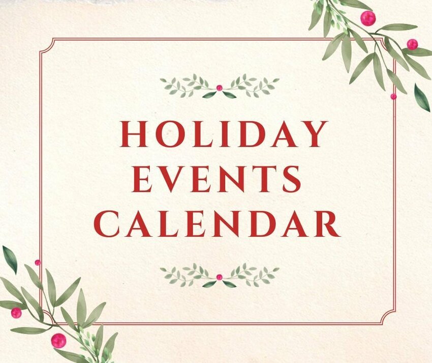 Holiday Events Calendar Baxter Bulletin