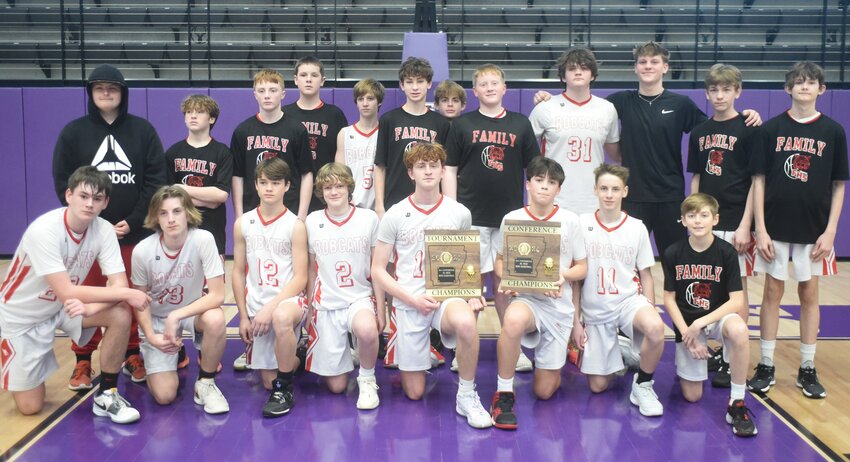 The Flippin Junior Bobcats captured the 3A-1 Conference and district tournament championships this season, finishing with a 30-game win streak.