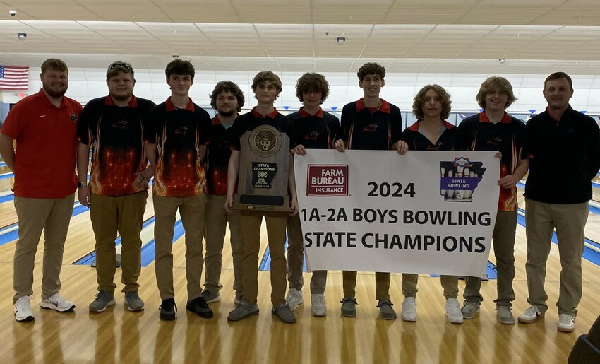 The Norfork Panthers won the Classes 2A/1A bowling state championship on Friday at Rogers. Norfork's boys have now won eight state titles.