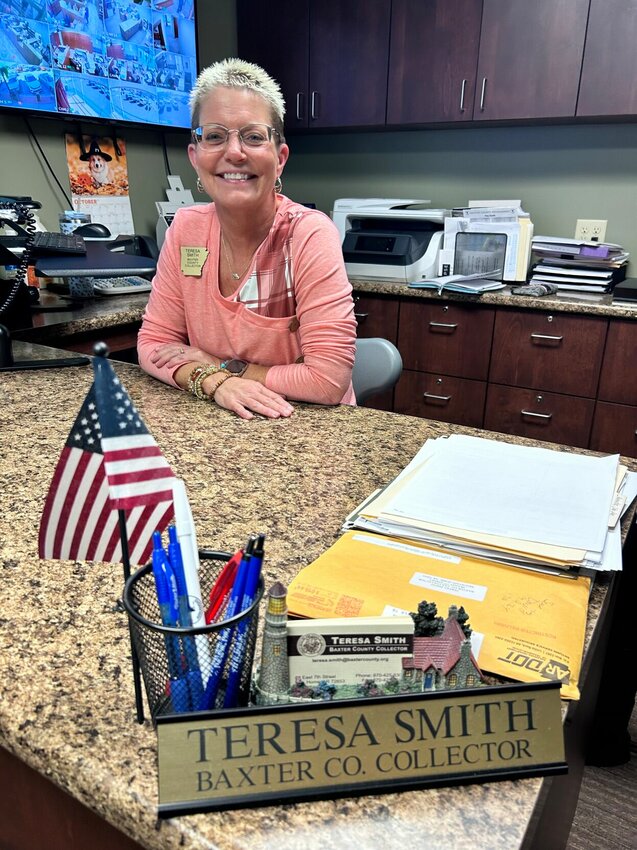 Baxter County Collector Teresa Smith reminds all county residents the deadline to pay taxes is fast approaching on Oct. 15. Smith anticipates a busy week at her office on the south side of the courthouse square.


Caroline Spears/The Baxter Bulletin