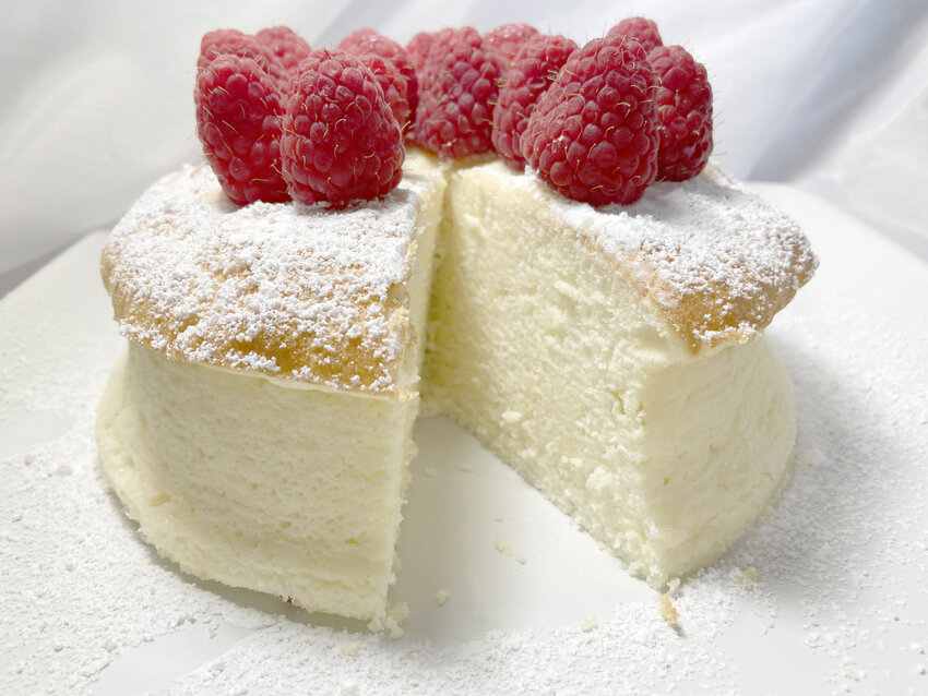 Yogurt Cloud Cake is a light and airy dessert perfect for spring gatherings.