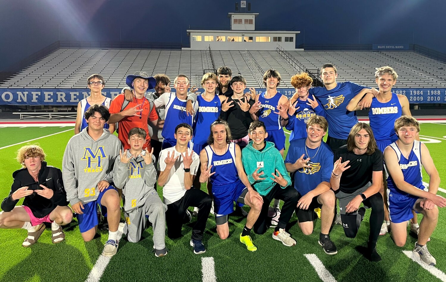 Mountain Home sweeps junior high conference track championships ...
