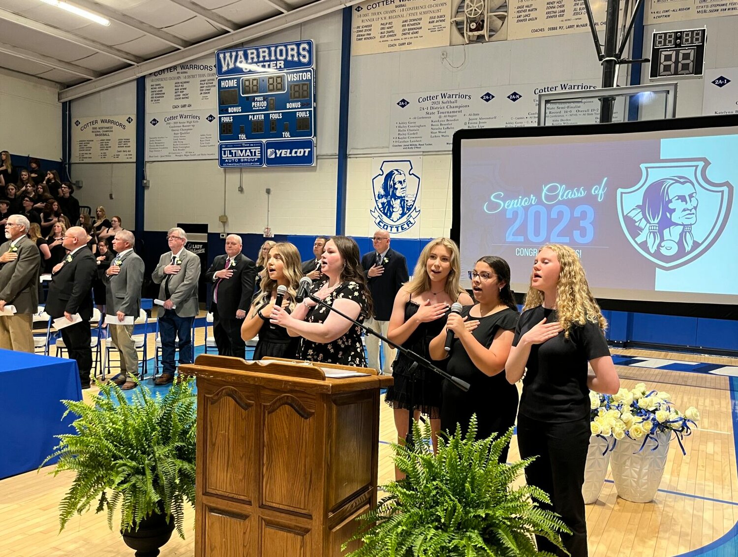 Cotter Warriors walk 46 grads Baxter Bulletin