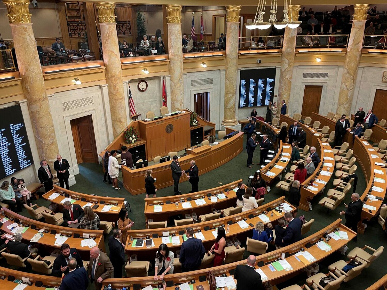 State legislature convenes to take up a budget and other issues ...