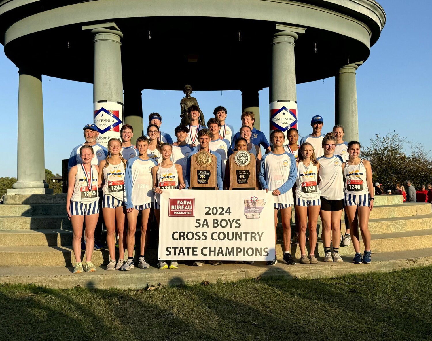 Bombers 'three-peat' with 7th cross country state championship | Baxter ...