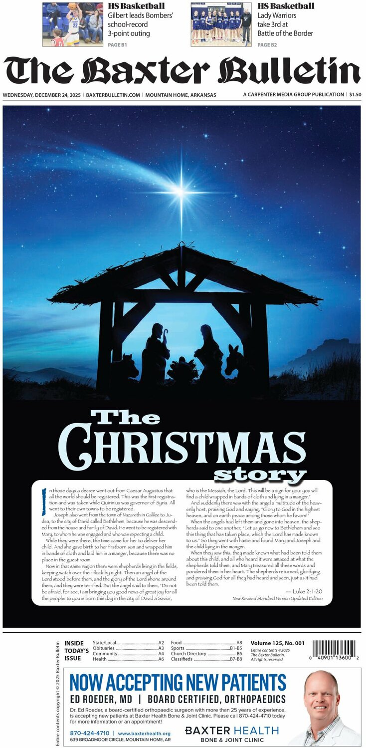 The Christmas story | Baxter Bulletin
