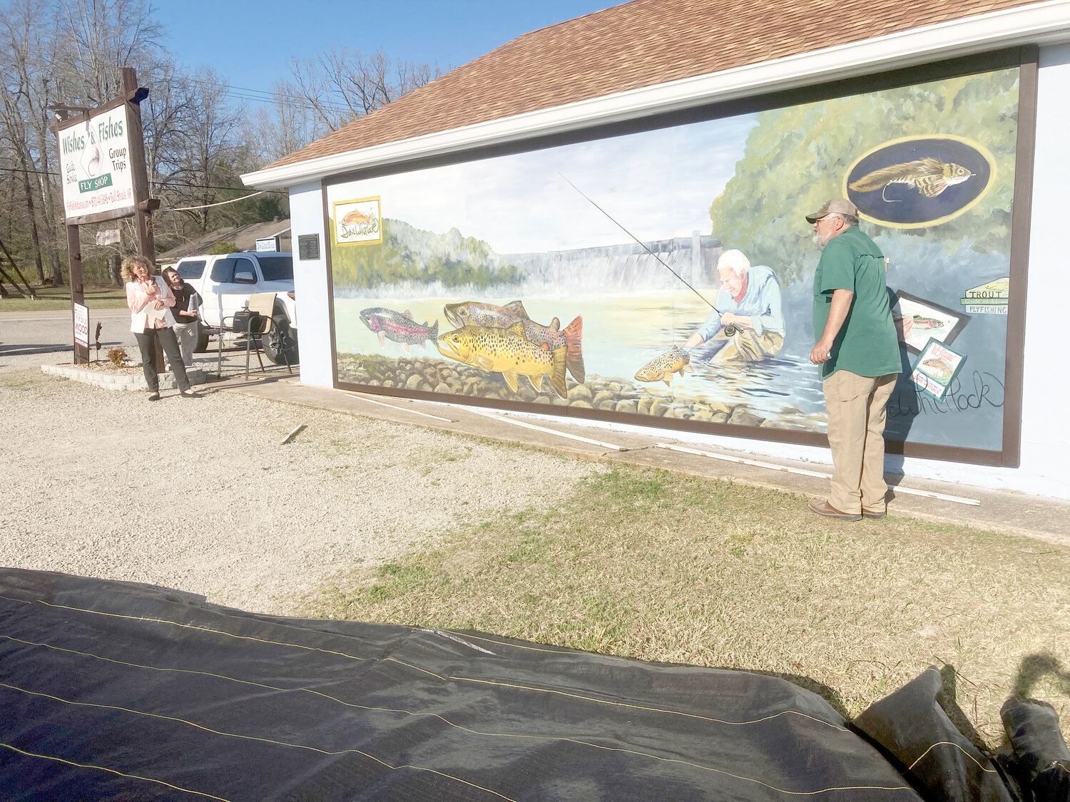 Mural honors the late Dave Whitlock | Baxter Bulletin
