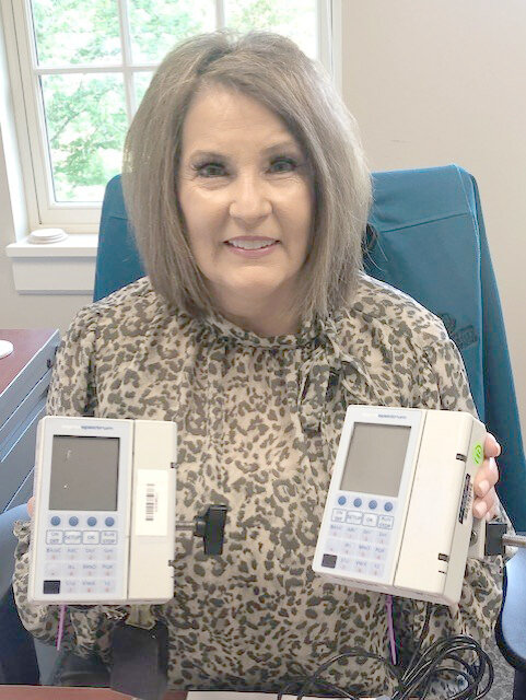 Baxter Health Fulton Co. Hospital donated IV pumps