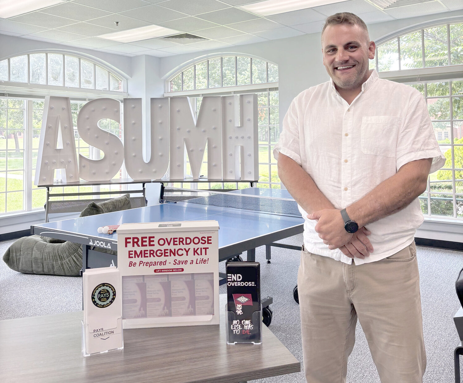 ASUMH receives free naloxone boxes