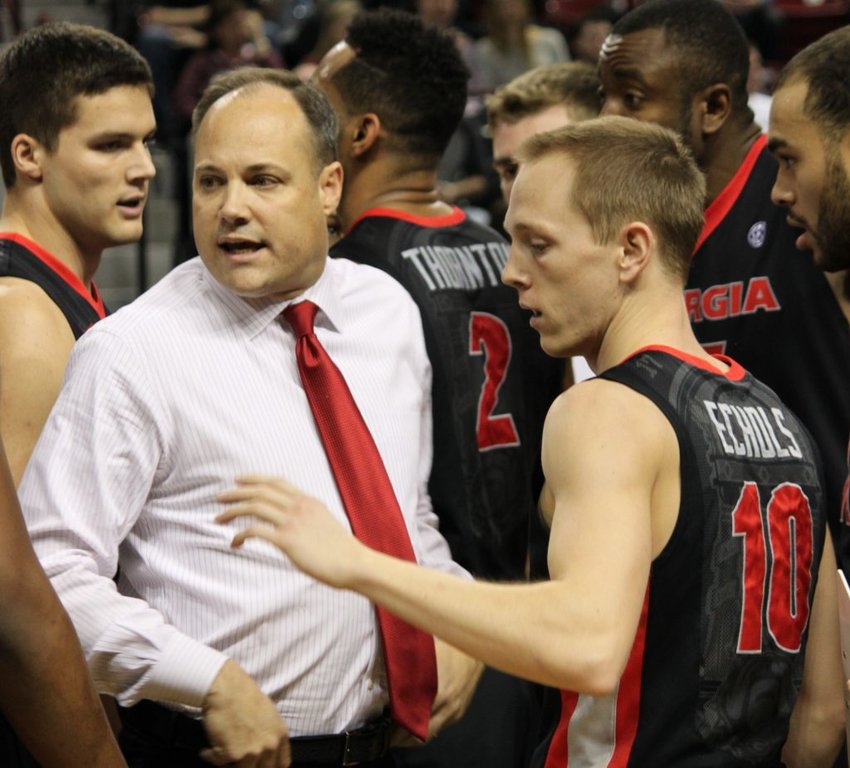 UGA basketball Mark Fox Taylor Echols