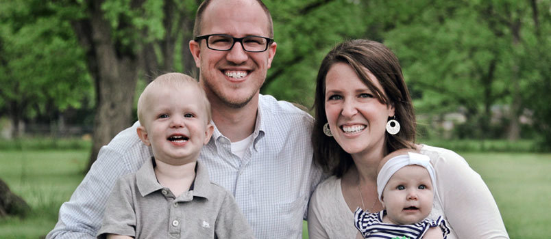 The International Mission Board will soon appoint Stephen and Jennifer Folker of Lawrence Drive Baptist Church to serve in the Czech Republic with their children, Ashton, 2, and Emma. Rebekah Clough/Special