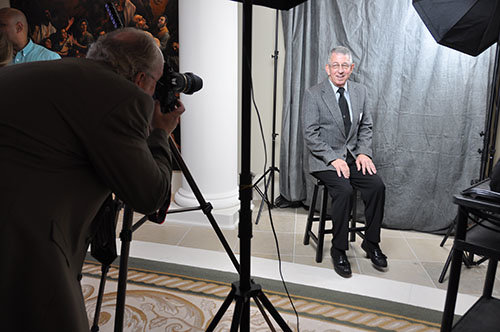 Incoming Executive Committee member John Caldwell poses for the camera for the committee's directory. Caldwell is pastor of Evergreen Baptist Church in Cochran. JOE WESTBURY/Index