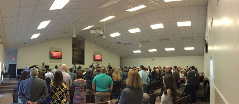 HighView Church members take part in worship. The Villa Rica congregation is in its fourth location in an effort to keep up with consistent growth. HIGHVIEW/Special