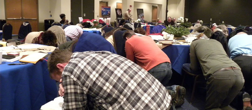 Prayer isn't something that needs to wait until the national day pointing others toward it, said leaders at the meeting held Jan. 7-8. It's something that must be part of churches to heal unhealthy cultures within as well as between congregations. GERALD HARRIS/Index