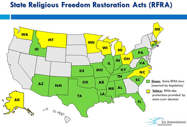 RFRA map