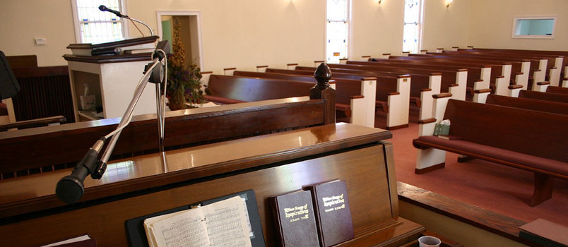 church, hymnal, piano, sanctuary