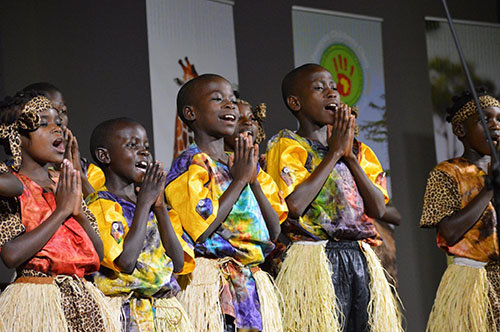 Uganda, children, choir, Gospel