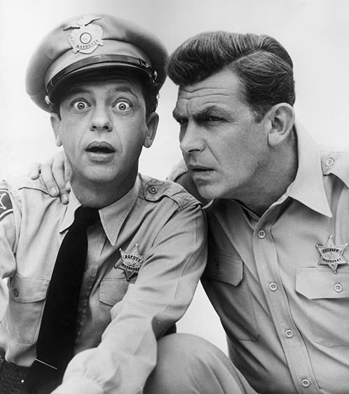 Don Knotts and Andy Griffith were the anchors of one of America's favorite television programs, still popular 56 years after its debut.