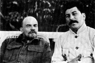 Russian leaders Vladimir Lenin and Josef Stalin sought to create societies devoid of religion. WIKIPEDIA COMMONS/Special