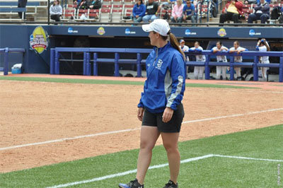 Jessie Homesley enters her first season as the head coach of Shorter University's softball program, her fifth overall with the team. SHORTER/Special