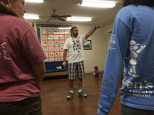 NAMB church planter Bryan Catherman spent a week explaining indigenous missionary service in Utah to Camp Pinnacle young girls, challenging them to consider God's call on their lives. JOE WESTBURY/Index