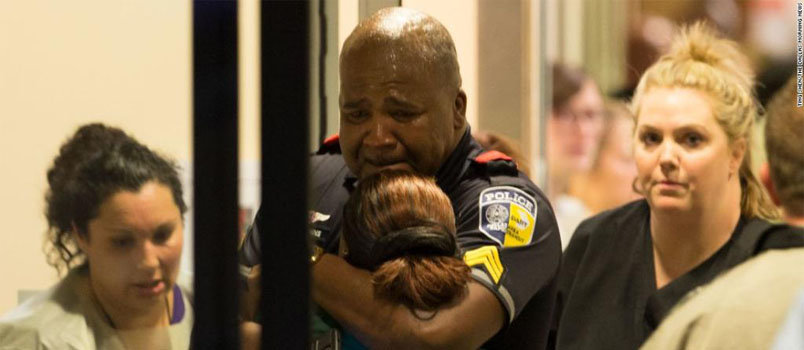 The shootings in Dallas, TX overnight resulting in five slain police officers and six wounded is the deadliest day for U.S. law enforcement since 9/11