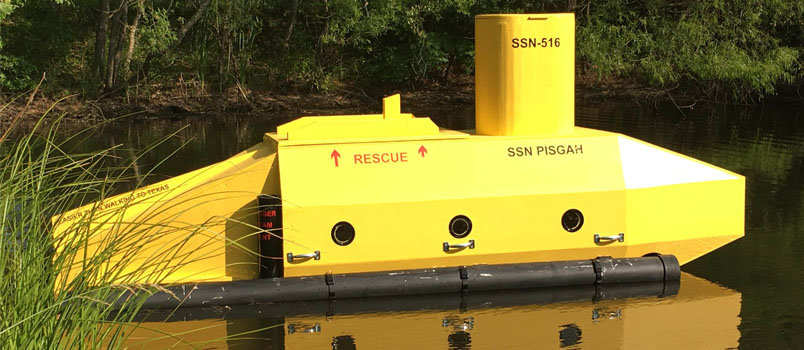 Mount Pisgah Baptist Church in Chatsworth is turning heads from North Georgia residents with its fully submersible submarine. The water-going craft has been on load to nearly a dozen churches to build visibility of their Vacation Bible School events. MOUNT PISGAH/Special