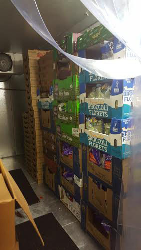The cornerstone of the C3 ministry at Milford Baptist is food distribution. MILFORD BC/Special
