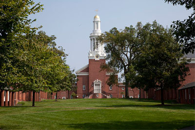 The Sterling Memorial Quadrangle and Marquand Chapel sits at Yale Divinity School in New Haven, CT. PHOTO/Carol M. Highsmith, via Wikimedia Commons