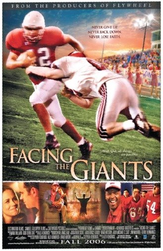 Facing the Giants, a film about football and faith produced by Sherwood Baptist Church in Albany, hit theaters this weekend in 2006.
