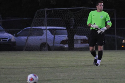 Shorter University goalkeeper Austen Trevers continued his solid season in goal, recording his second shutout this year for Shorter. SHORTER UNIVERSITY/Special