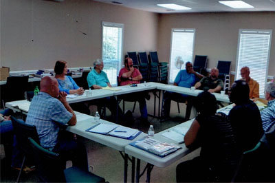 One of the early meetings when the core values and establishment of Rehoboth Ranch was discussed by those committed to establishing a refuge and rehabilitation mission for those suffering from substance abuse. REHOBOTH RANCH/Special