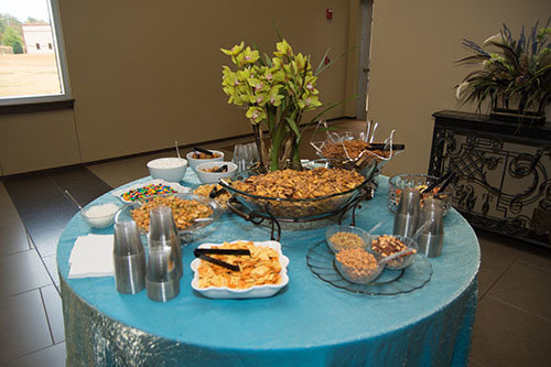 A reception was held after services Sunday in honor of Bill and Darla Ricketts' years of service at PABC. PABC/Special