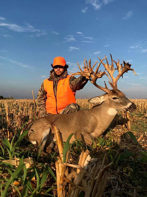Stephen Tucker of Gallatin, TN, was baptized, had a birthday and shot a potentially world-record-breaking buck all in the same week.FACEBOOK/Special