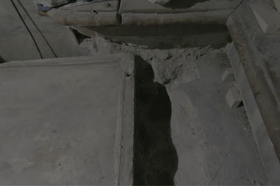 In a video, archeologists explore a tomb believed to be that of Jesus. Screen grab via National Geographic