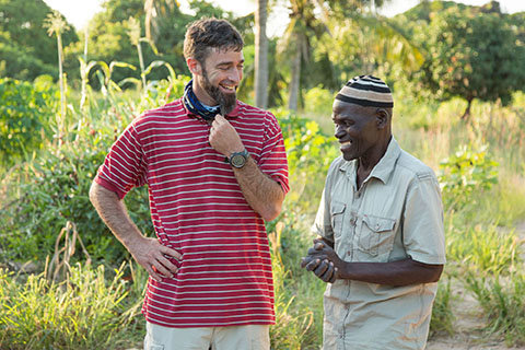 Brian Harrell, left, has worked 12 years to spread the Gospel among the mostly Muslim Makhuwa Nahara people in Nacala, Mozambique. IMB/Special