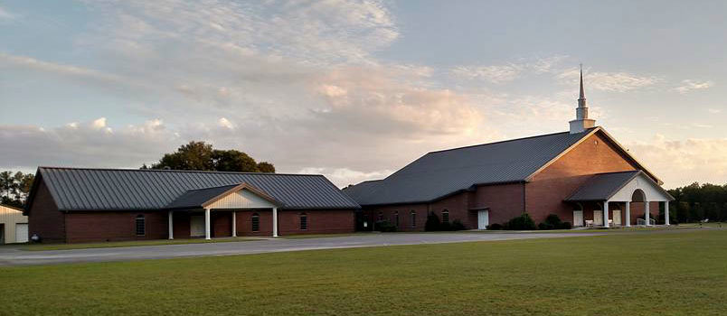 Known as "the big church in the middle of nowhere," Springhead Baptist Church sits just west of Adel. 