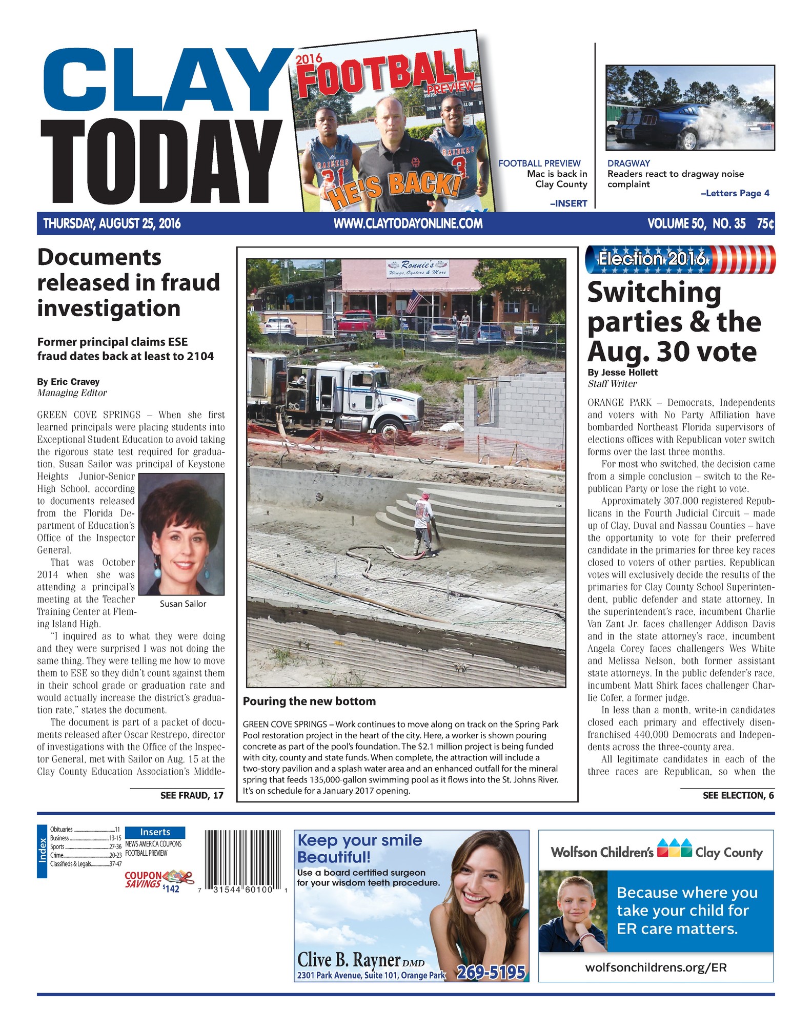 Clay Today 082516 Clay Today