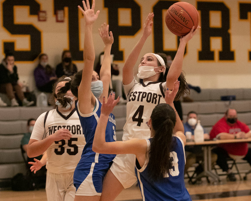 Junior guard and co-captain Leah Sylvain took control of the game early and scored 12 of her game high 17 points in the first half. &ldquo;Leah is our leader out there. She is definitely the engine behind our offense,&rdquo; said Wildcats head coach Jen Gargiulo.