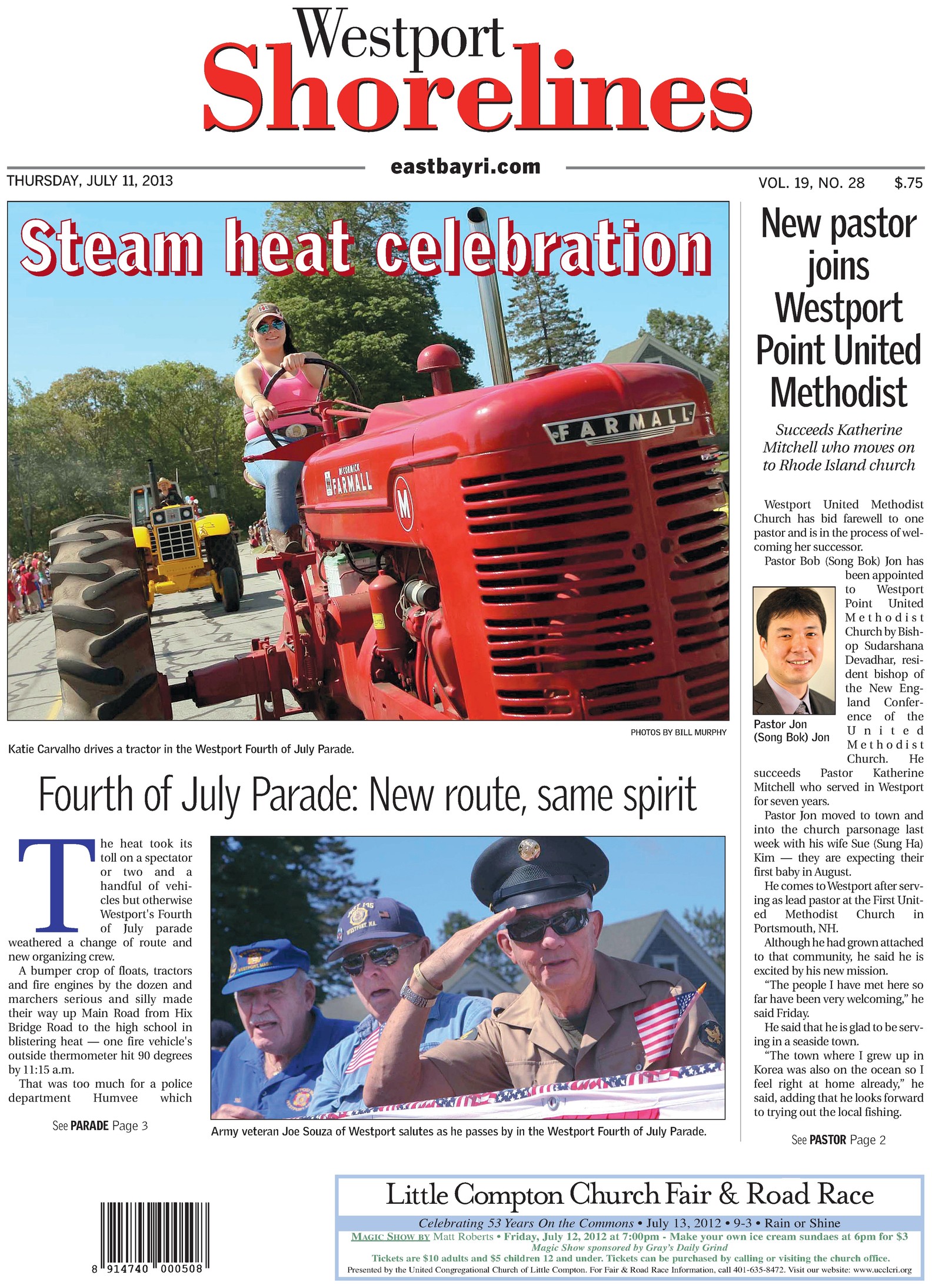 Westport Shorelines Thursday, July 11, 2013 News